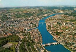 72722001 Namur Sur Meuse Fliegeraufnahme Brueckepartie  - Namur