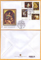 2019 Moldova Moldavie  FDC Art, Paintings, Artists, Museum. - Nudes