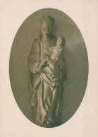Vergine Maria Madonna Gesù Bambino Religione Vintage Cartolina CPSM #PBQ260.A - Virgen Mary & Madonnas
