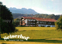 72721922 Bernau Chiemsee Seiserhof Restaurant Caf? Hotel Bernau - Andere & Zonder Classificatie