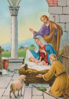 Vierge Marie Madone Bébé JÉSUS Religion Vintage Carte Postale CPSM #PBQ011.A - Maagd Maria En Madonnas