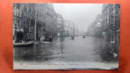 CPA (75) Inondations De Paris.1910. Rue De Lyon.(7A.836) - Paris Flood, 1910