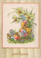 OSTERN EI Vintage Ansichtskarte Postkarte CPSM #PBO210.A - Easter