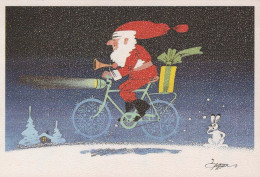 WEIHNACHTSMANN SANTA CLAUS Neujahr Weihnachten GNOME Vintage Ansichtskarte Postkarte CPSM #PBM053.A - Santa Claus