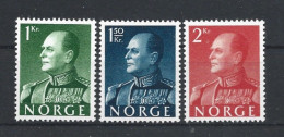 Norway 1969 King Olav V Y.T. 551/553 ** - Neufs