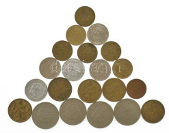 Csehszlovákia 1964-1985. 21db-os Vegyes Fémpénz Tétel T:XF-F Czechoslovakia 1964-1985. 21pcs Of Mixed Coin Lot C:XF-F - Unclassified
