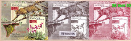 2012, FAUNA / FLORA - Parangalitsa Reserve S/S – MNH + 2 S/S - Missing Value  BULGARIA/ Bulgarie - Nuevos