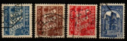 PORTUGAL   -   1935.   Y&T N° 581 à 584 Oblitérés. - Neufs