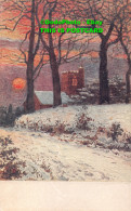 R421186 Winter Sunset. Coucher Du Soleil Dhiver. Series No. 321 - World
