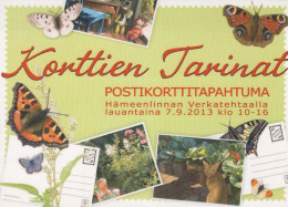 MARIPOSAS Animales Vintage Tarjeta Postal CPSM #PBS416.A - Schmetterlinge