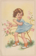 ENFANTS Scènes Paysages Vintage Carte Postale CPSMPF #PKG637.A - Scènes & Paysages