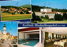 72720927 Windischbergerdorf Bayerwald Kurklinik Hallenbad Ortsansichten Windisch - Andere & Zonder Classificatie