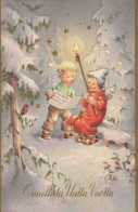 ANGEL Christmas Vintage Postcard CPSMPF #PKD760.A - Engel
