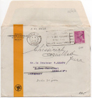 Mercure 20c (n° 410) Seul Sur Lettre IMPRIMES Du 1 XI 1938 - Durée Possible De 31 Jours Uniquement - 1921-1960: Periodo Moderno