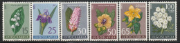YOUGOSLAVIE- N°931/6 ** (1963) Fleurs - Unused Stamps