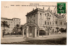 Entrée De L'Hôtel Royal Saint-Pétersbourg Et Zed-Hôtel - Cafés, Hôtels, Restaurants