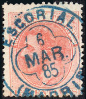 Madrid - Edi O 210 - Mat Trébol Azul "Escorial" - Used Stamps