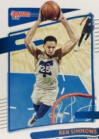 5 Ben Simmons - Philadelphia 76ers - Carte Panini NBA Donruss 2021-2022 - Other & Unclassified