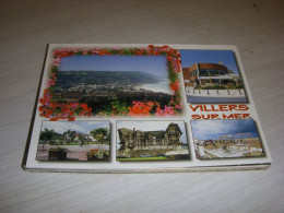 CP CARTE POSTALE CALVADOS VILLERS Sur MER VUES - ECRITE Et TIMBREE - Villers Sur Mer