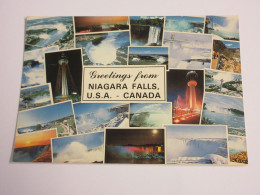 CP CARTE POSTALE CANADA ONTARIO CHUTES Du NIAGARA - Ecrite - Niagarafälle