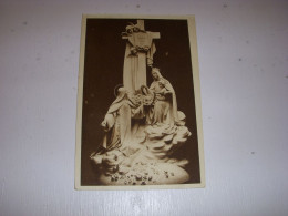 CP CARTE POSTALE CALVADOS LISIEUX CHAPELLE Des CARMELITES SCULPTURE - Vierge - Lisieux