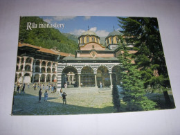 CP CARTE POSTALE BULGARIE MONASTERE De RILA - ECRITE - Bulgarien