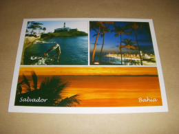 CP CARTE POSTALE BRESIL SALVADOR BAHIA - ECRITE - Salvador De Bahia