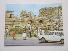 CP CARTE POSTALE BULGARIE NESSEBAR Le MUR De La FORTERESSE - Vierge - Bulgarie