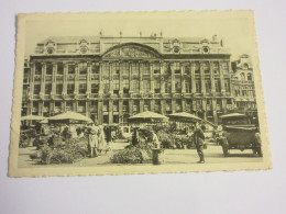 CP CARTE POSTALE BELGIQUE BRUXELLES GRAND PLACE MAISON DUCS De BRABANT           - Avenues, Boulevards