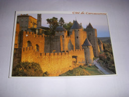 CP CARTE POSTALE AUDE CARCASSONNE La CITE - ECRITE En 2013 - Carcassonne