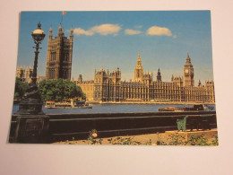 CP CARTE POSTALE ANGLETERRE LONDRES HOUSES Of PARLIAMENT - Ecrite - Houses Of Parliament