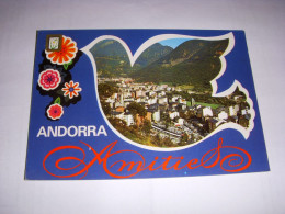 CP CARTE POSTALE ANDORRE VUE GENERALE - ECRITE En 1985 - Andorre