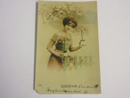 CP CARTE POSTALE ANCIENNE SOUVENIR D'UNE AMIE - Ecrite Le 9 Juillet 1917          - Gruss Aus.../ Grüsse Aus...