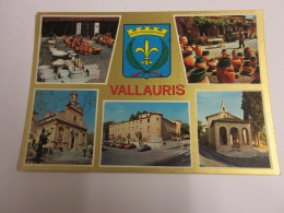 CP CARTE POSTALE ALPES MARITIMES VALLAURIS CHATEAU EGLISE CHAPELLE NOTRE DAME    - Vallauris