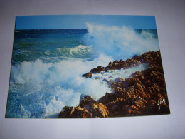 CP CARTE POSTALE ALPES MARITIMES NICE EFFETS De VAGUES - ECRITE - Andere & Zonder Classificatie