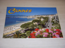 CP CARTE POSTALE ALPES MARITIMES CANNES LA CROISETTE - ECRITE - Cannes