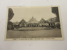 CP CARTE POSTALE ALLIER VICHY Le GRAND CASINO - Ecrite - Vichy