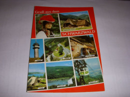 CP CARTE POSTALE ALLEMAGNE FORET NOIRE VUES GENERALES - ECRITE En 1993  - Altri & Non Classificati