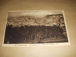 CP CARTE POSTALE ALGERIE CONSTANTINE VUE GENERALE - ECRITE En 1935 - Constantine