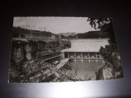 CP CARTE POSTALE AIN GENISSIAT Le BARRAGE Et L'USINE - ANCIENNE - VIERGE - Hauteville-Lompnes