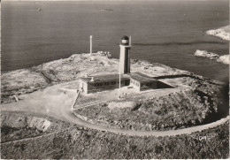 PERROS-GUIREC (22) Phare Des Sept Iles à L'Ile-aux-Moines (LA FRANCE VUE DU CIEL)  CPSM GF - Perros-Guirec