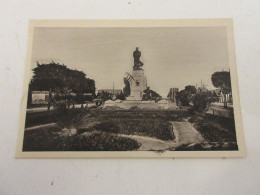 CP CARTE POSTALE AFRIQUE TUNISIE TUNIS JARDIN Et STATUE De JULES FERRY - Vierge - Tunisie