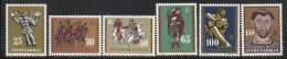 YOUGOSLAVIE- N°954/9 ** (1963) L'Art Yougoslave - Unused Stamps