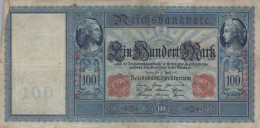 100 MARK 1910 DEUTSCHLAND Papiergeld Banknote #PL225 - Lokale Ausgaben