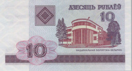 10 RUBLES 2000 BELARUS Papiergeld Banknote #PJ289 - Lokale Ausgaben