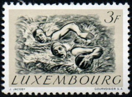 Luxembourg 1952 Olympic Games 3F, MNH ** Mi 498 (Ref: 1146) - Ongebruikt