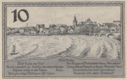 10 PFENNIG 1920 Stadt LYCK East PRUSSLAND UNC DEUTSCHLAND Notgeld Banknote #PH919 - [11] Local Banknote Issues