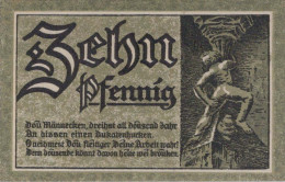 10 PFENNIG 1920 Stadt GOSLAR Hanover UNC DEUTSCHLAND Notgeld Banknote #PH640 - [11] Local Banknote Issues