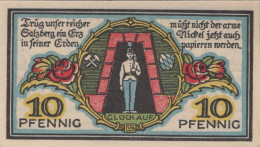10 PFENNIG 1920 Stadt BERCHTESGADEN Bavaria UNC DEUTSCHLAND Notgeld #PH653 - [11] Local Banknote Issues