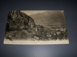 CP CARTE POSTALE HAUTES PYRENEES CAUTERETS PIERREFITE GRAND TUNNEL - Vierge - Cauterets